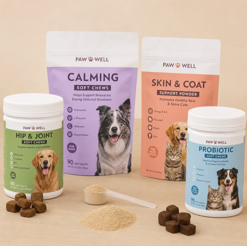 Private Label Pet Supplement FAQ: MOQ & Samples