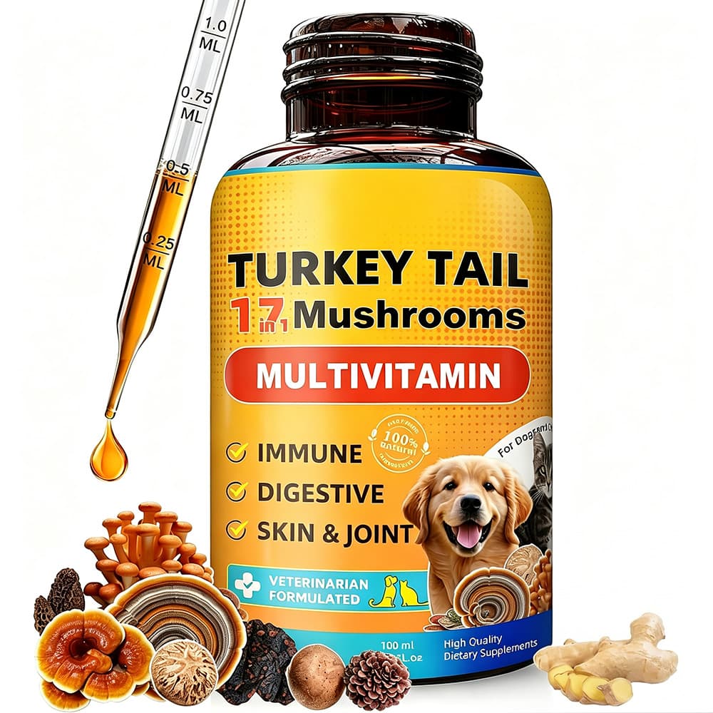 Turkey Tail Multivitamin Drops — wholesale pet supplement