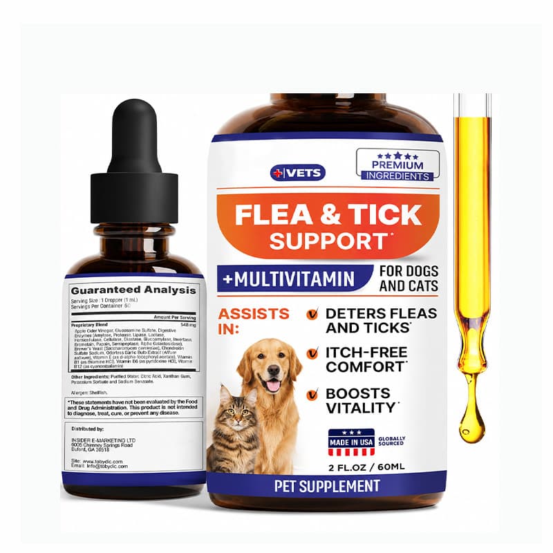 Flea & Tick Support Drops — wholesale pet supplement