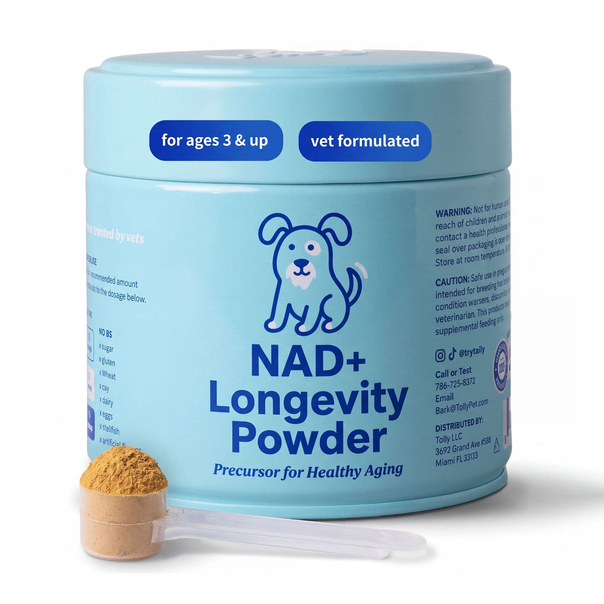 Dog NAD Powder — wholesale pet supplement