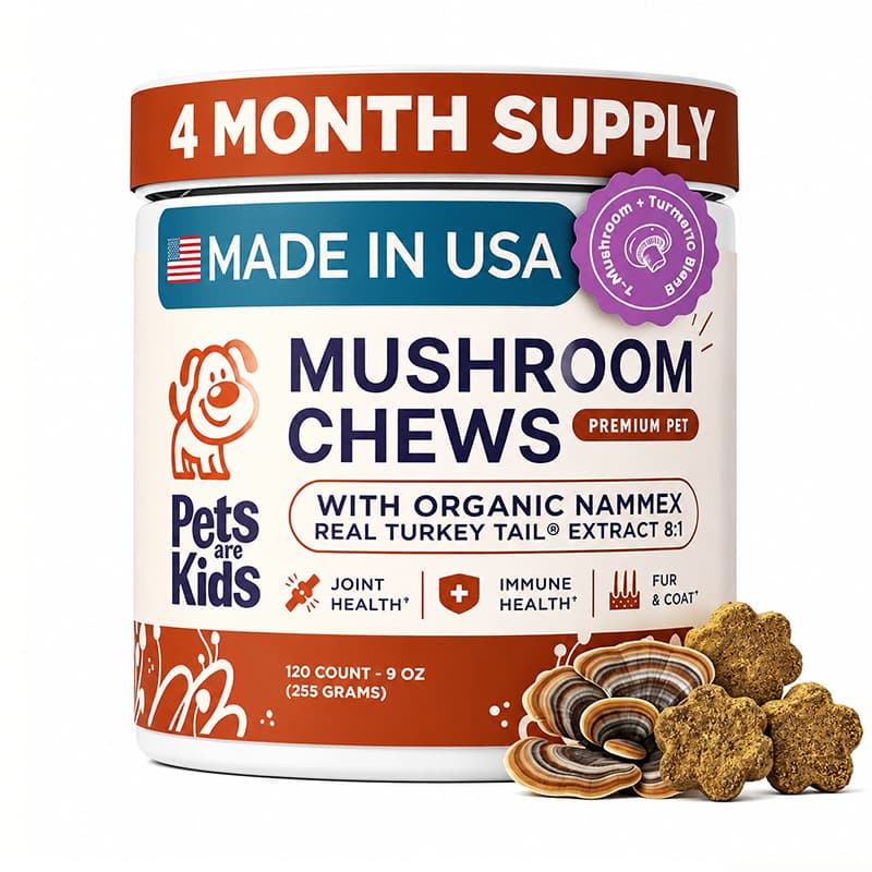 Turkey Tail Mushroom Chews — wholesale pet supplement