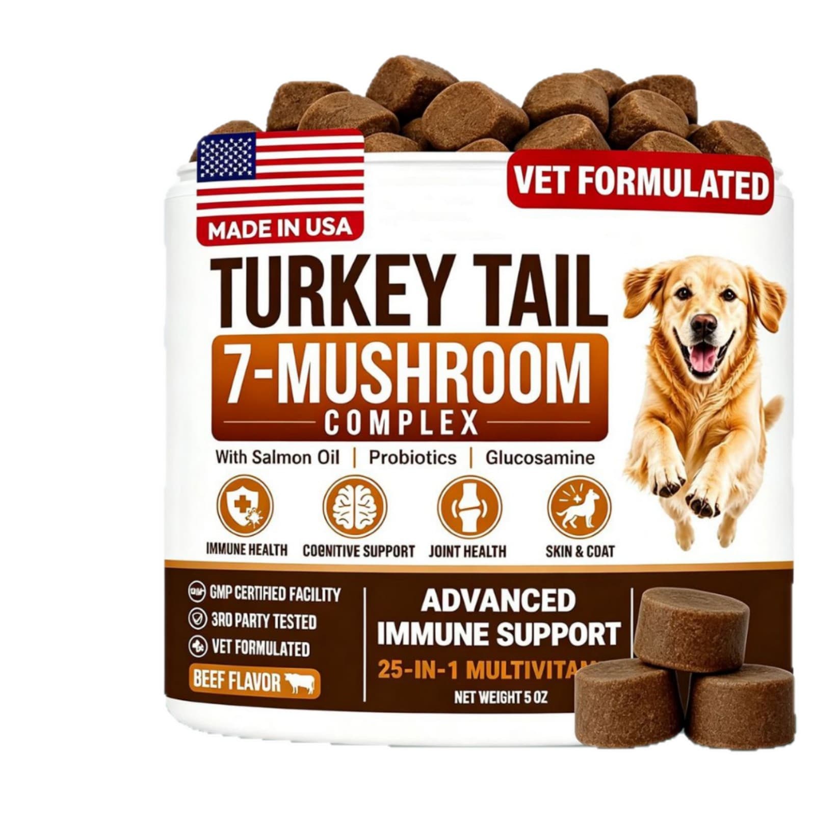 Dog Mushroom Chews — wholesale pet supplement