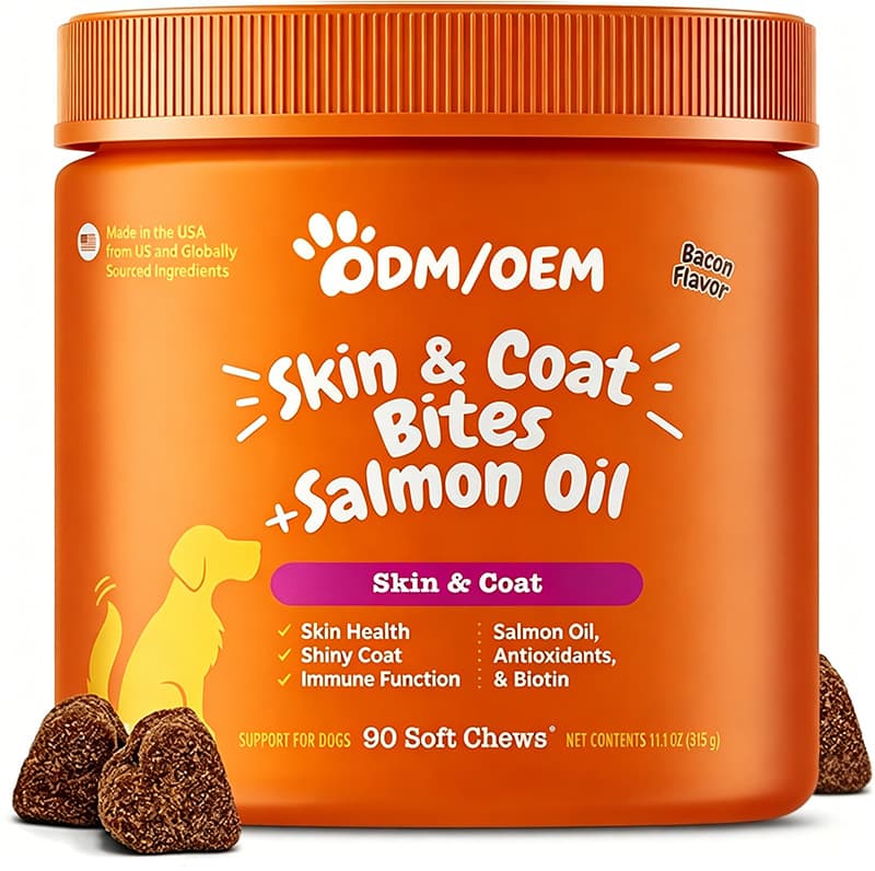 Skin & Coat Chews + Salmon Oil