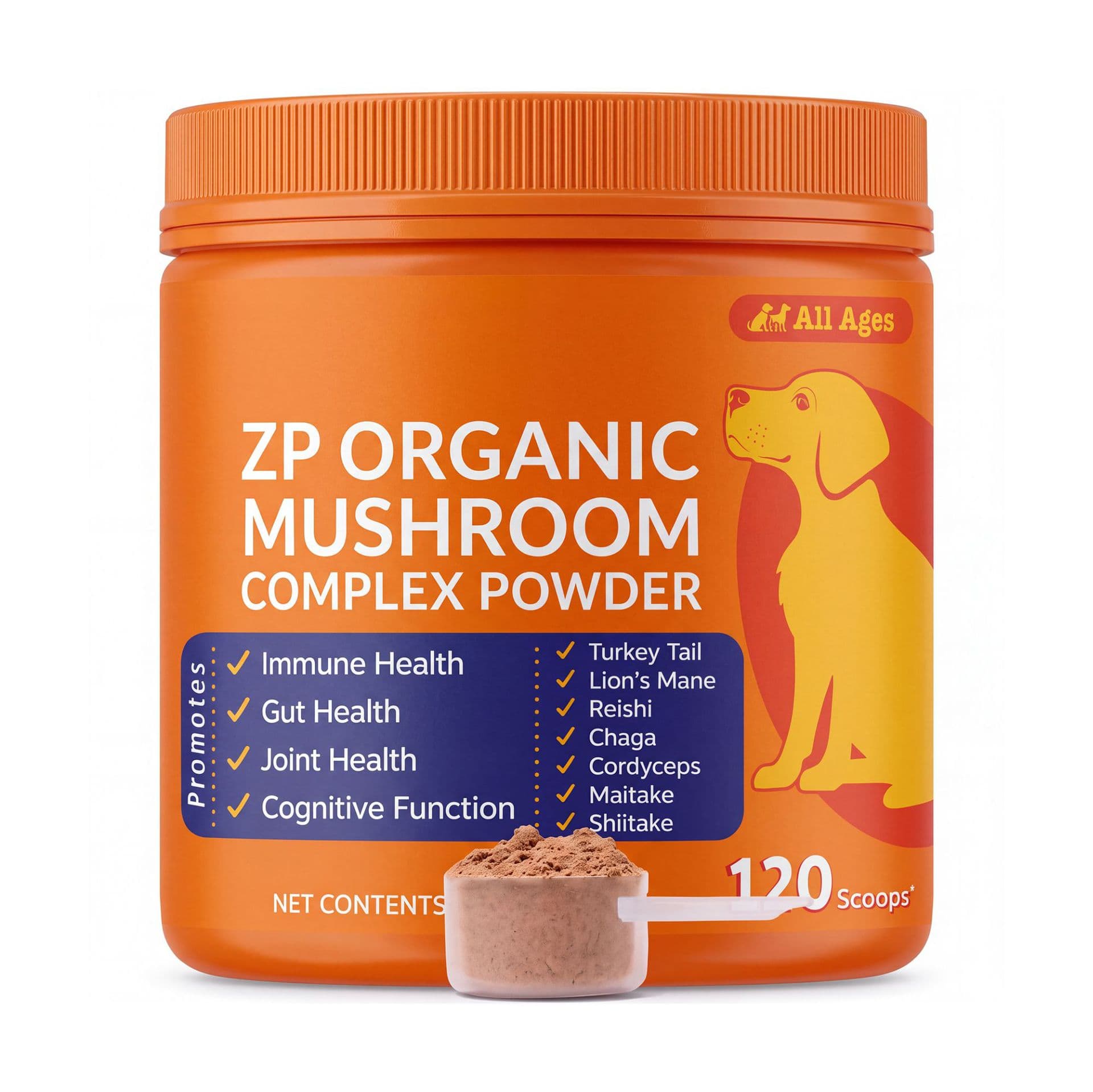 Dog Organic Mushroom Powder — wholesale pet supplement