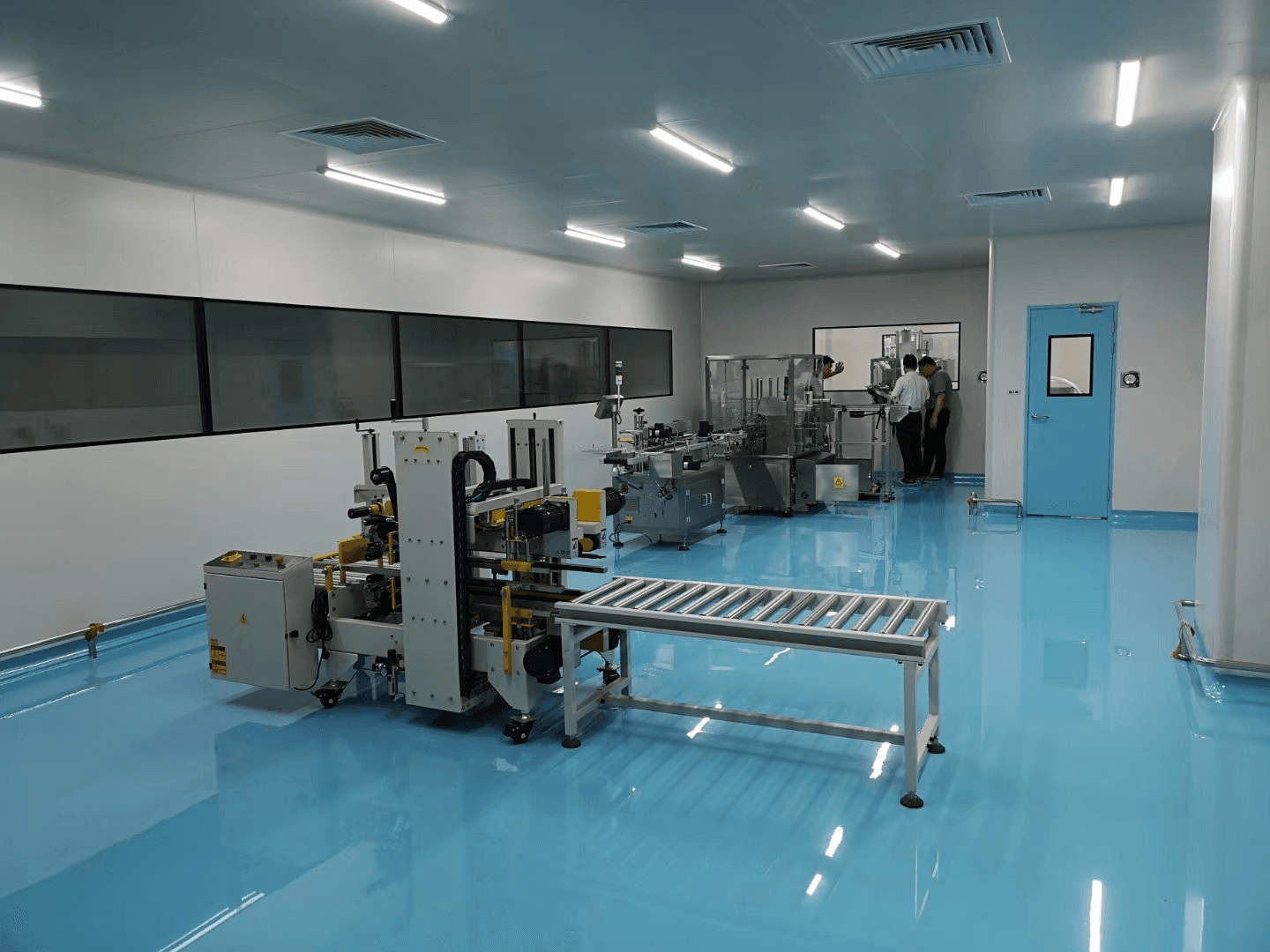 Beno Biotech GMP production line with automated packaging equipment