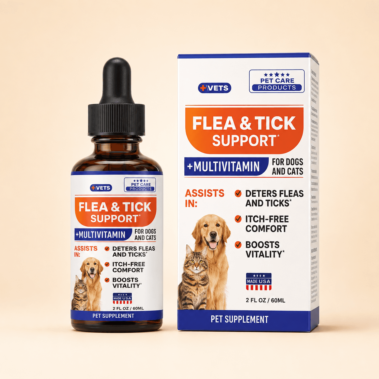 Flea & Tick Support Drops — wholesale pet supplement