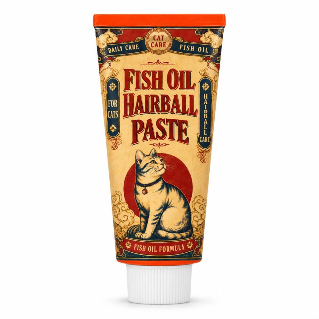 Cat Fish Oil Hairball Paste — wholesale pet supplement