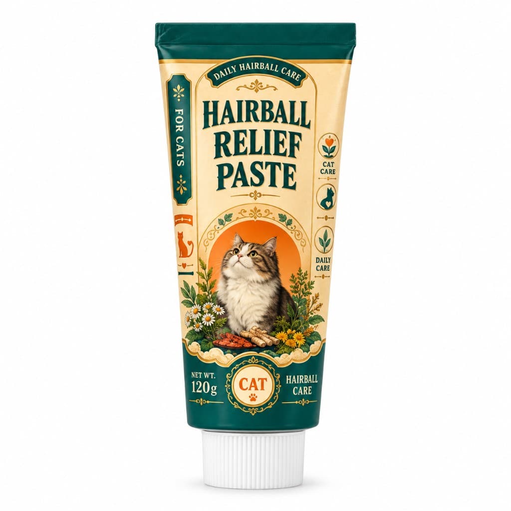 Cat Hairball Relief Paste — wholesale pet supplement